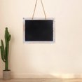 thumbnail image 2 of Wooden Frame Blackboard Sign Pendant Hanging Board Message Board Sign Hanging Chalkboard Decor, 2 of 9