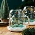 thumbnail image 5 of Bonita taza de café navideña, taza de té, taza de leche, vasos con aislamiento de doble pared, taza de espresso, regalo de Navidad para mujeres, hombres, niños, oficina y uso personal., 5 of 5