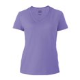 thumbnail image 1 of Playera Fruit of the Loom Talla CH Cuello V Básica Lisa Morado, 1 of 4