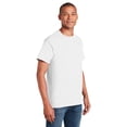 thumbnail image 5 of Gildan Softstyle Crewneck CVC T-Shirts, 60/40 Cotton/Polyester Adult Short Sleeve Tee, XL White, 5 of 5