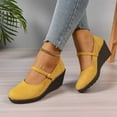 thumbnail image 2 of Women's Mules Easy On Design for Busy Mornings Women's Casual On Shoes Fashion Suede Wedge Heel Comfortable Everyday Walking Shoes For Women Stylish Loafers, 2 of 9