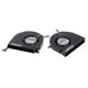 thumbnail image 3 of 1 pair A1286 Fan for Macbook Pro 15" A1286 Left and Right Side Cpu Gpu Cooling Fan 2009 2010 2011 Cooler Heatsink-Perfect, 3 of 5