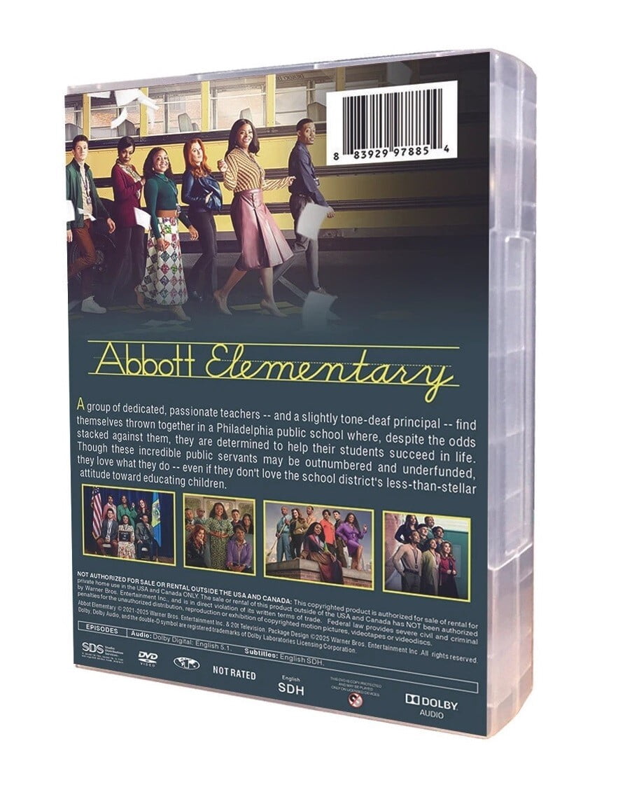 Abbott Elementary: The Complete Series Seasons 1-4 (DVD) - Walmart.com