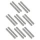 thumbnail image 1 of Almohadillas para las orejas de gafas Uxcell, 12 pares de agarres para gafas de 3-10 mm, gris, 1 of 6
