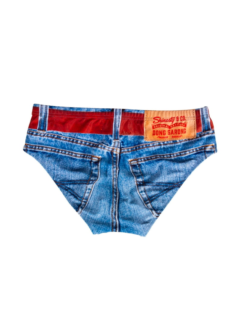 Speedo Jean Swim Briefs The Ranch Hand Shinesty Western Denim