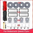 thumbnail image 1 of Accessories Kit for Roborock Qrevo Curv Robot Vacuum Main Side Brush Hepa Filter Mop Pads Dust Bags, 1 of 5