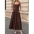 thumbnail image 6 of PRETTYGARDEN Cocktail Dresses for Women Formal Summer Sleeveless A Line Long Flowy Spring Wedding Guest Party Midi Dress, 6 of 7