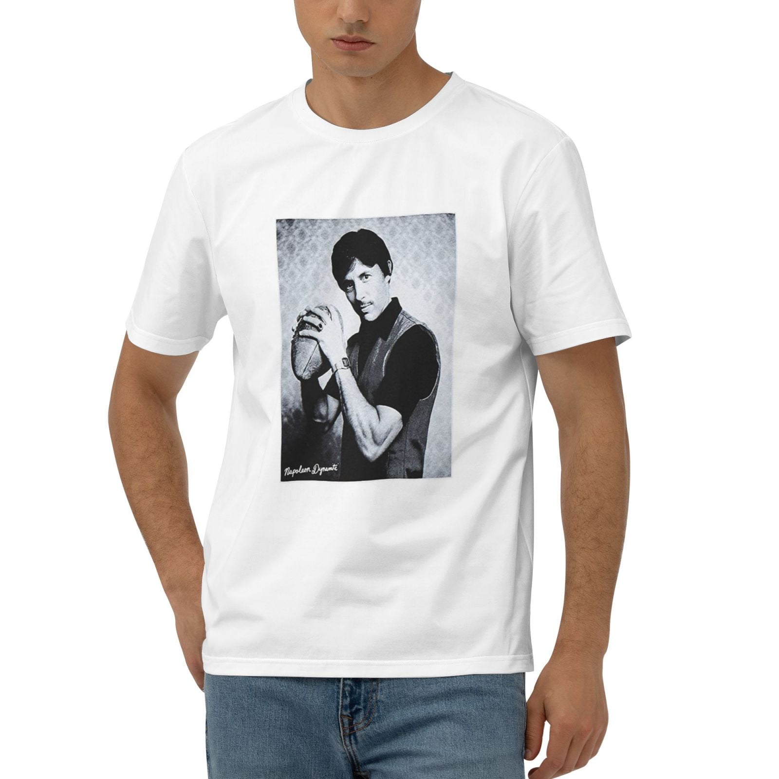 Napoleon Dynamite Men's Napoleon Dynamite Uncle Rico Graphic T-shirt ...