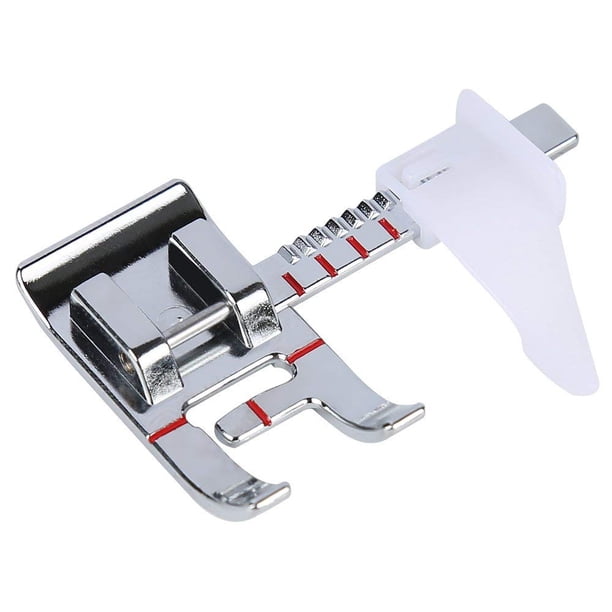 Prensatelas para máquina de coser con guía ajustable, compatible con máquina de coser doméstica de vástago bajo, Snap On Brother, Babylock, Singer