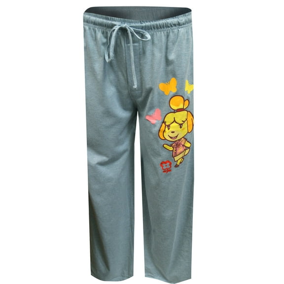 MJC International Mens Nintendo Animal Crossing Isabelle Lounge Pants (Large)