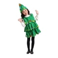 thumbnail image 3 of Disfraz de Navidad para niños de Lucakuins, vestido sin mangas + sombrero, decoración de bolas de piel con forma de árbol de Navidad, ropa de Festival Lucakuins moda, 3 of 8