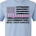 thumbnail image 4 of Inktastic Breast Cancer Awareness Pink Ribbons and Flag T-Shirt, 4 of 5