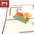thumbnail image 1 of Tarjeta postal de feliz cumpleaños Vintage cortada con láser, tarjetas de regalo de felicitación, 3D papel en blanco, invitaciones emergentes hechas a mano, personalizadas con sobre, 1 of 4