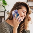 thumbnail image 6 of Mantto For iPhone 16 Case,Ring Holder Stand Marble Pattern 3 in 1 Rugged Shockproof Hybrid Hard PC Soft Rubber Bumper Drop Protective Girls Women Boy Men Phone Cases for iPhone 16,Purple, 6 of 6