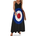 thumbnail image 1 of Vestido sin mangas con camiseta clásica con diseño de círculos mod Vestidos de verano para mujer Conjuntos elegantes para mujer Vestidos de fiesta para mujer Moda mujer, 1 of 7