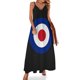 thumbnail image 1 of Vestido sin mangas con camiseta clásica con diseño de círculos mod Vestidos de verano para mujer Conjuntos elegantes para mujer Vestidos de fiesta para mujer Moda mujer, 1 of 7