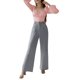 thumbnail image 2 of Sunloudy Blusas cortas con busto fruncido para mujer, manga larga de farol, cuello cuadrado, camisetas ajustadas Sunloudy  S M L XL, 2 of 8