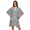 thumbnail image 1 of Moomaya Short Caftan Cover Up Dress Printed Women Kaftan Beachwear Cover Up, 1 of 6