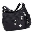 thumbnail image 1 of Qarigey Bolso de hombro para mujer, bolsa de almacenamiento con múltiples bolsillos y cremallera, bolsos cruzados para chicas jóvenes, Bolsas de mensajero y de hombro, 1 of 6