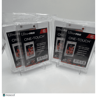 Ultra Pro One-Touch Magnetic Card Holder 35pt Point UV Protection - Lot of 4
