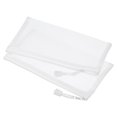 thumbnail image 1 of Malla Cremallera Bolsas, B6 Nylon Cremallera Bolsa Lápices Estuche Almacenamiento Bolsillos para Viajes Oficina Accesorio, Blanco Paquete de 6, 1 of 5