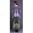 thumbnail image 2 of Phagun Clown Fish & Shell Ocean Beach Kaftan Bikini Cover up Womens Maxi Dress Long Caftan-S-L, 2 of 5