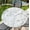 D-white and Gray Marble, variant on Waterproof Tablecloth with Elastic Tablecloth for Round Tables 36"-70" for Indoor Outdoor Patio Use, 44Inch, White and Gray Marble