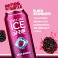 thumbnail image 5 of Sparkling Ice Caffeine Black Raspberry, Flavored Sparkling Water, 16 fl oz Cans (Pack of 12), 5 of 6