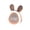 Pink, variant on Cute Rabbit Alarm Clock with Night Light Stepless Dimming Led Digital Alarm Clock Rechargeable Perfect for Bedrooms