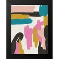 thumbnail image 2 of Louise, Gigi 19x24 Black Modern Framed Museum Art Print Titled - Pink Abstract, 2 of 5