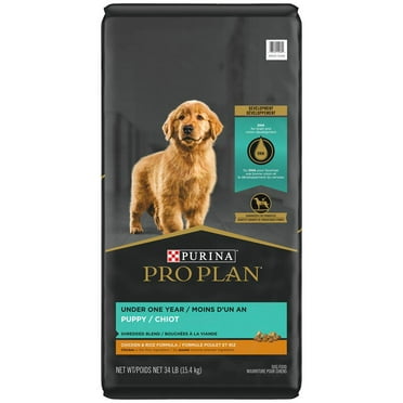 Purina Pro Plan High Protein Puppy Food Shredded Blend Chicken and Rice Formula
