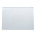 thumbnail image 3 of White Clear Size A5 Paper Slider Zip Closure Folders Files Bags 80 Pcs, 3 of 5