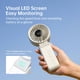 thumbnail image 5 of Ventilador portátil JISULIFE LIFE7 2024 con pantalla LED 5000 mAh gris, 5 of 8
