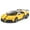 YELLOW, variant on Anmyjuly 1:18 Alloy Die-Cast Sports Car Model - 26cm Collectible Metal Toy Car with Steering Wheel Linkage, Working Lights & Doors, Shock Absorbers for Adult Collectors