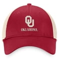 thumbnail image 2 of Men's Crimson Oklahoma Sooners Special Ops Trucker Adjustable Hat, 2 of 4