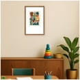 thumbnail image 3 of Kate and Laurel Framed Wall Art Print Night Chords 1 by Kelly Knaga, 17 x 25, Carlisle Blonde Narrow Frame, Modern Contemporary, Abstract Art for Wall Decor, 3 of 8
