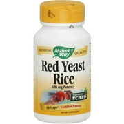 Nature's Way Red Yeast Rice Vegetarian Capsules, 60 CT