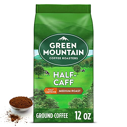 Green Mountain Coffee Half Caff Keurig SingleServe K Cup Pods, Medium