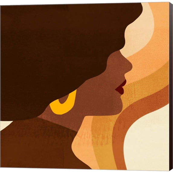 Great Art Now Sunseeker Portrait II by Victoria Borges, Canvas Wall Art, 12W x 12H