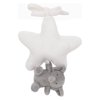 Child of Mine by Carter's Plush Elephant Musical Pull Toy, Grey and White