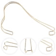thumbnail image 2 of Shoe Display Rack Organizer Stainless Steel 2Set 9.43X5.89X0.98in, 2 of 4