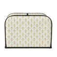 thumbnail image 2 of Fotbe White And Gold Geometry for Four Slice Toaster Cover, Fingerprint Protector, Super Soft Appliance Cover And Dust Cover,Bread Dust Cover & Fingerprint Protection, 2 of 7