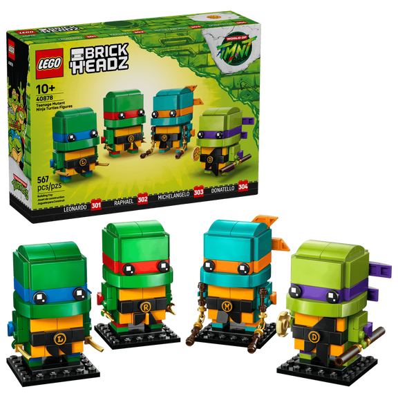 LEGO Brickheadz Teenage Mutant Ninja Turtles 567pcs 40878