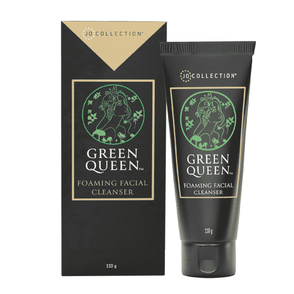 Jo Collection Green Queen Foaming Cleanser Face Wash Unscented, 110 g For Great Looking Skin