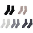 thumbnail image 3 of Advancent 1 par de calcetines de lana cálido Terry calcetín engrosado cómodo Casual Crew que absorbe el sudor invierno regalo de Navidad media Type6 NO6, 3 of 6
