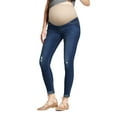 thumbnail image 2 of HyBrid & Company Super Comfy Stretch Women's Skinny Maternity Jeans, 2 of 5