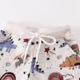 thumbnail image 4 of GYRATEDREAM Baby Boy's Girl's Jogger Pants Dinosaur Drawstring Elastic Sweatpants 2-7T, 4 of 6