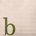 thumbnail image 2 of Simply Daisy 18" x 18" Modern Monogram Decorative Throw Pillow, Olive, 2 of 3