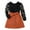 Brown, variant on Ulitacool Fall Winter Outfits For Girls Toddler 3-4 Years Long Sleeve Solid Color Colour Ribbed Tops Bowknot Skirt Two Piece Outfits Set For Kids Lovely Wear Brown