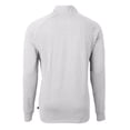 thumbnail image 3 of Men's Cutter & Buck Heather Gray New Orleans Saints Big & Tall Adapt Eco Raglan Quarter-Zip Jacket, 3 of 3